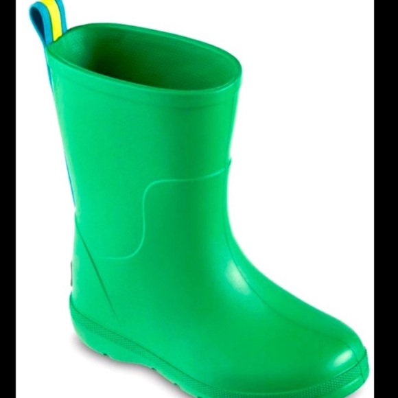Green Charley circus tote rain boot size 5/6 good used condition toddler… - Picture 1 of 9